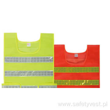 Sleeveless Reflective safety cloth